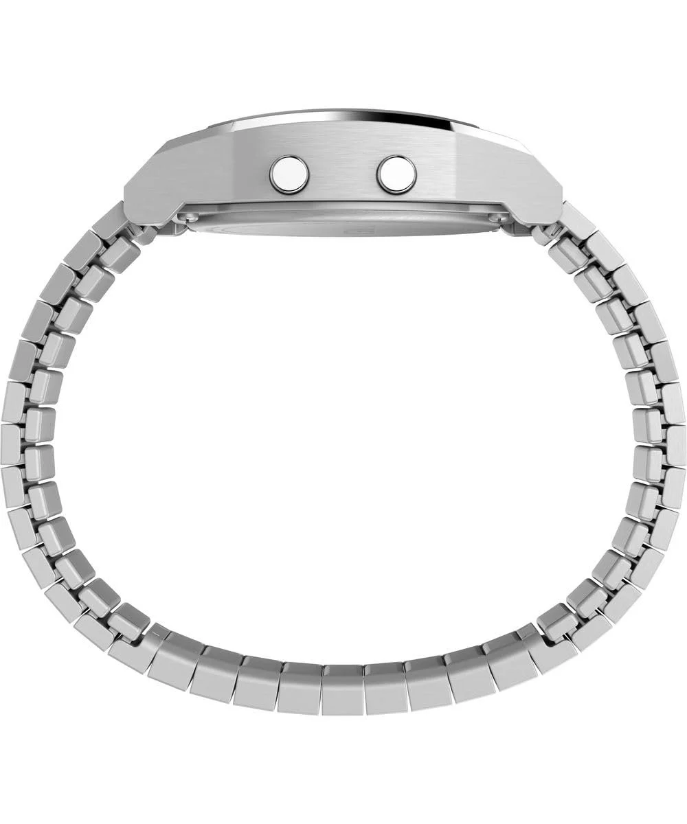 Цифровые часы Timex Unisex T80, серебряный, браслет, фото №2 Цифровые часы Timex Unisex T80, серебряный, браслет, фото №2