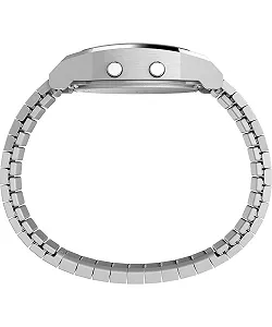 Цифровые часы Timex Unisex T80, серебряный, браслет synthetic.ua - Фото 1