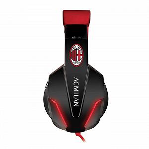 Наушники AC Milan TM-FL1-MIL A.C. Milan 1899 Красный/Чёрный synthetic.ua - Фото 1