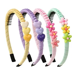 Обруч Квітковий Мультяшний Аксесуар для волосся для дівчат - Фото 1