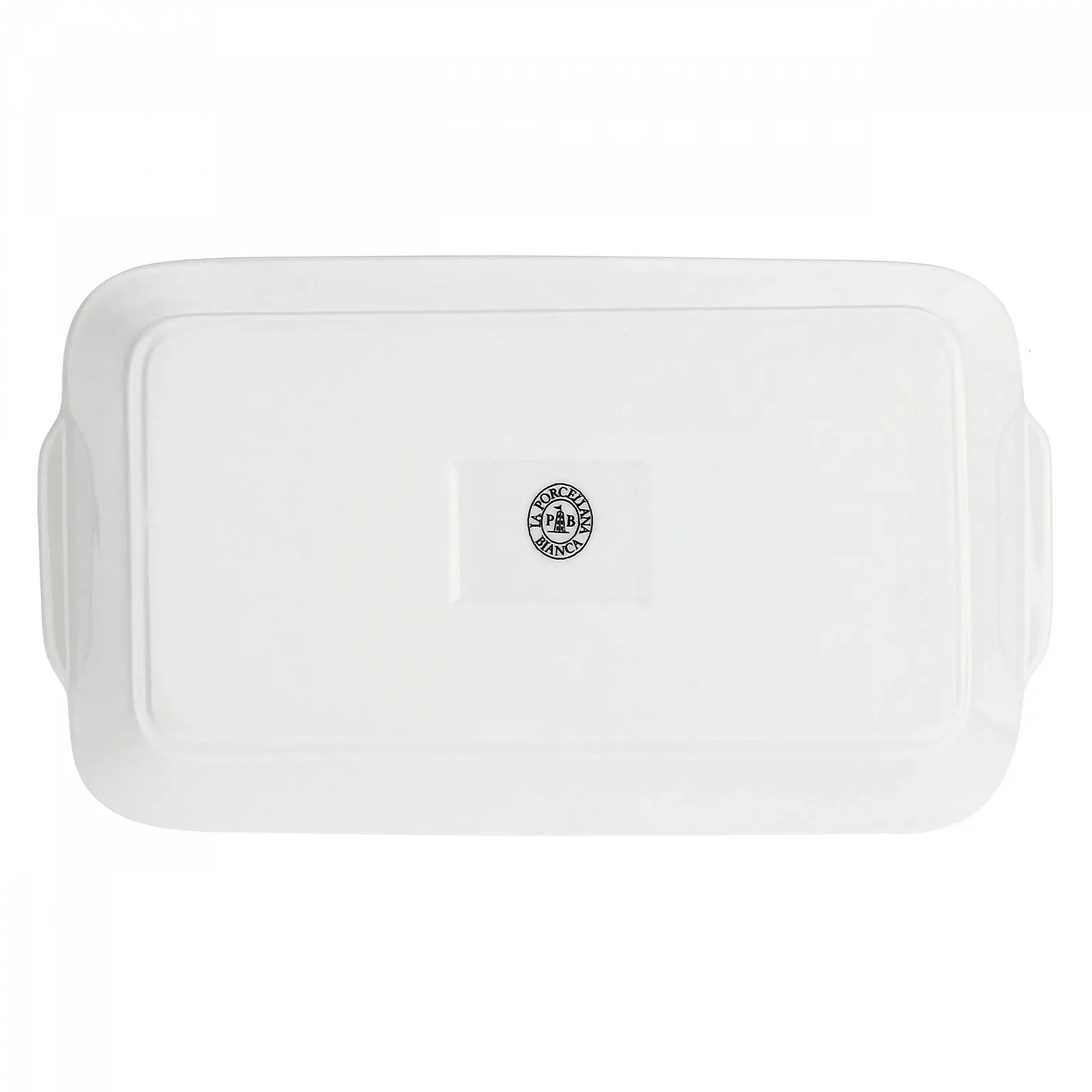 Форма для запекания la Porcellana Anghiari прямоугольная фарфоровая 26 x 15 x 5 см в подарочной коробке Белая, фото №2