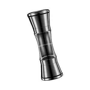 Ручний млин з двома головками Ергономічний дизайн, нержавіюча сталь, прозора пляшка - Фото 1