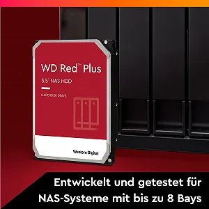 Внутрішній жорсткий диск Western Digital Red WD40EFAX 4TB 3.5 дюйма 5400 RPM 64MB Cache synthetic.ua - Фото 1