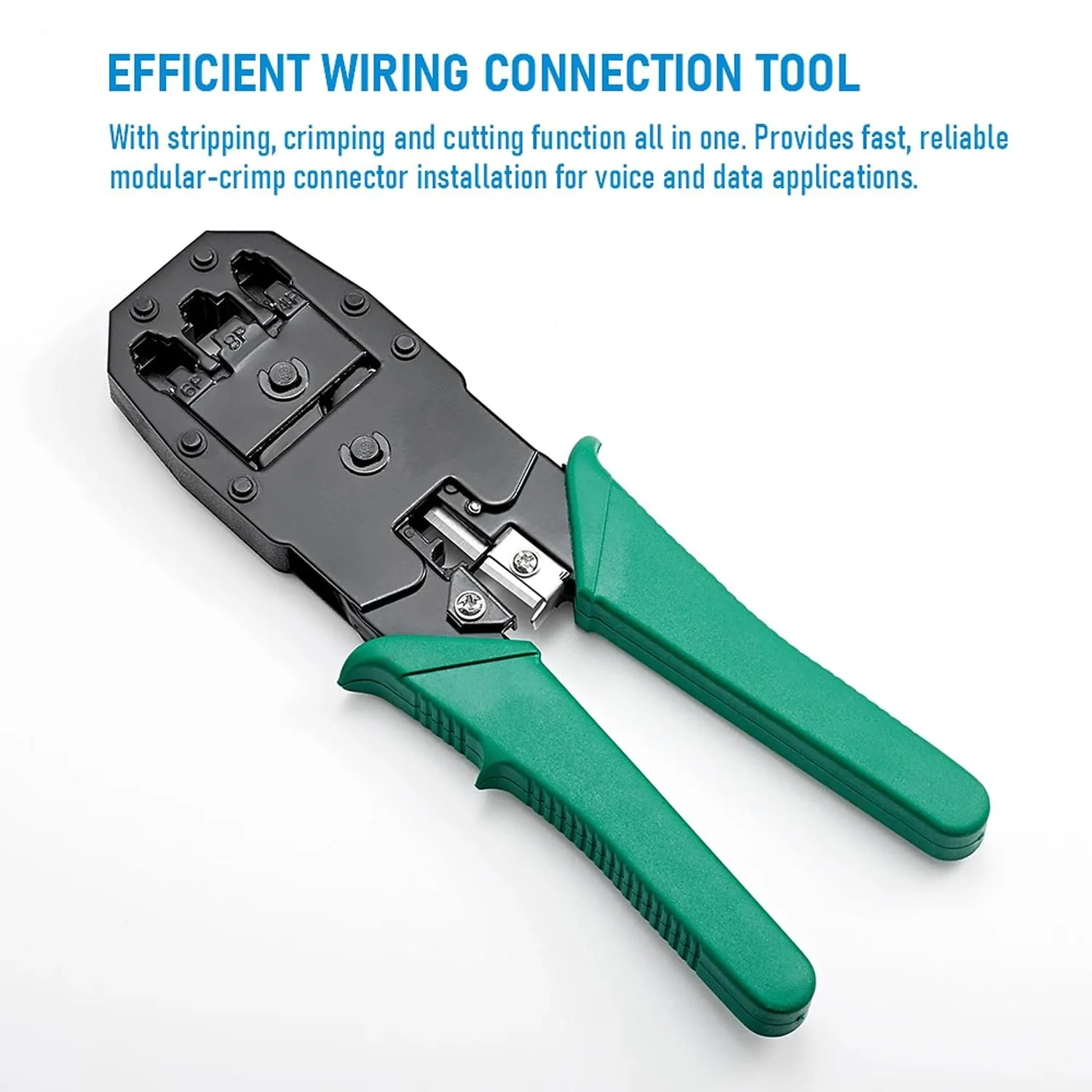 Кримпер и стриппер Greluma Cat5e Cat6 Cat6e RJ11 All in One, фото №2