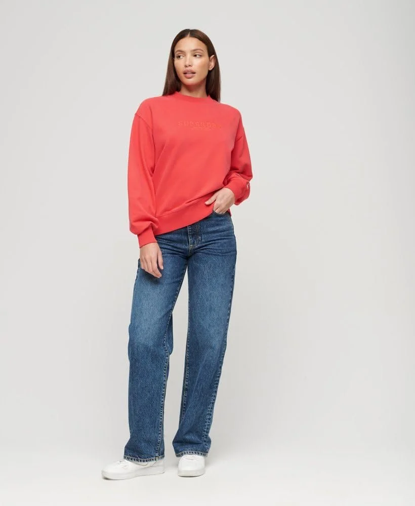 Толстовка Superdry Вільна з вишивкою Жіноча, фото №4