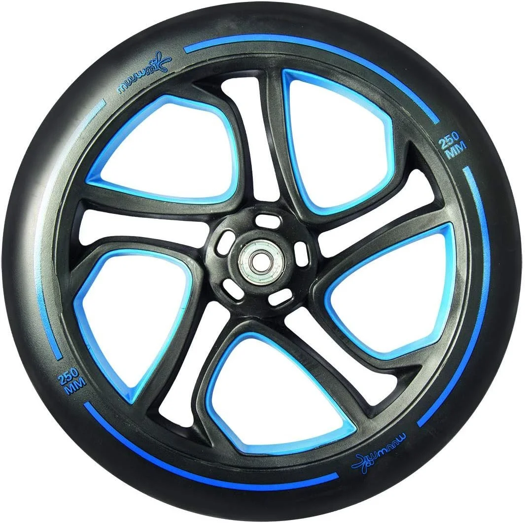 Самокат Muuwmi Aluminium Scooter Pro 250/215 мм / Синий, фото №5