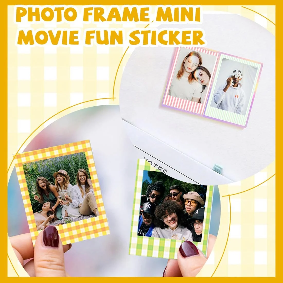 Стикеры для фото 140 штук для Fujifilm Instax Mini 11 9 8 70 7s, фото №6