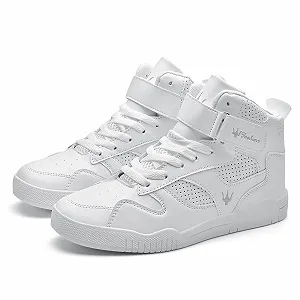 Чоловічі Кросівки AARDIMI High Top Trainers для бігу, Хайкінгові, Фітнес, Високі synthetic.ua - Фото 1