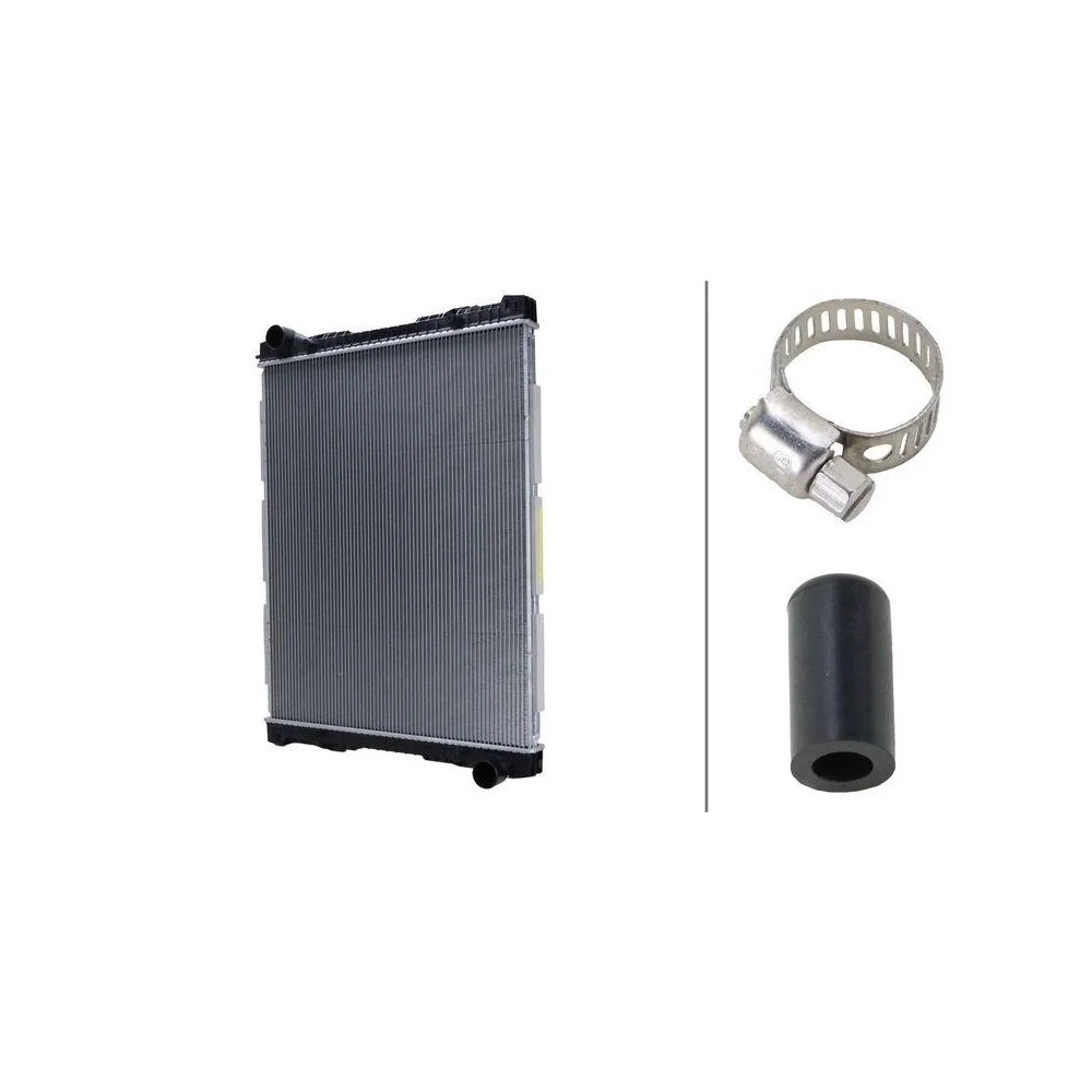 Радіатор охолодження двигуна HELLA 8MK 366 300-671, фото №1