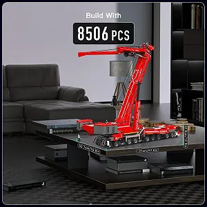 Конструктор Кран-вездеход Mould King Technik LTM 11200, 8506 деталей synthetic.ua - Фото 1