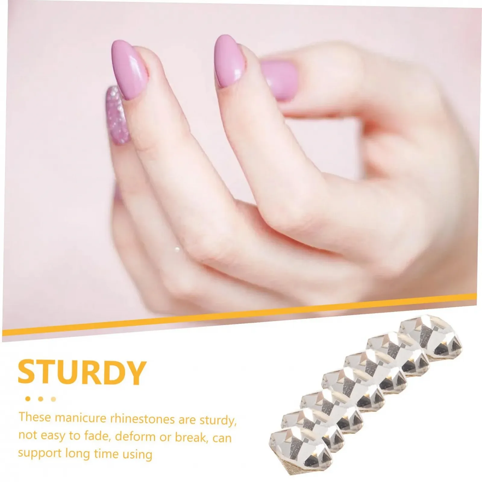 Прикраси для нігтів Miss Rhinestones, 1 упаковка, фото №5