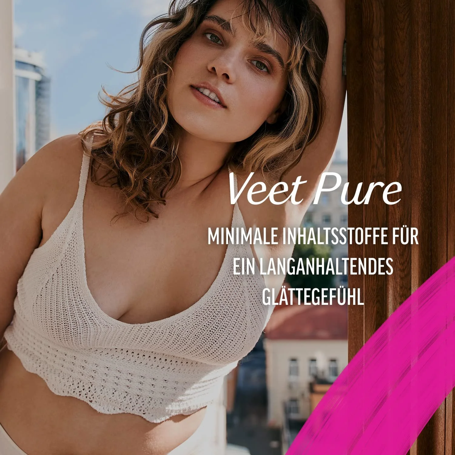 Крем для депіляції Veet Pure для зони бікіні та пахв для чутливої шкіри 100 мл, фото №7