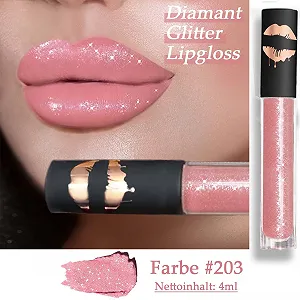 Блиск для губ Glitter Matt, Стійкий і водостійкий блиск synthetic.ua - Фото 1