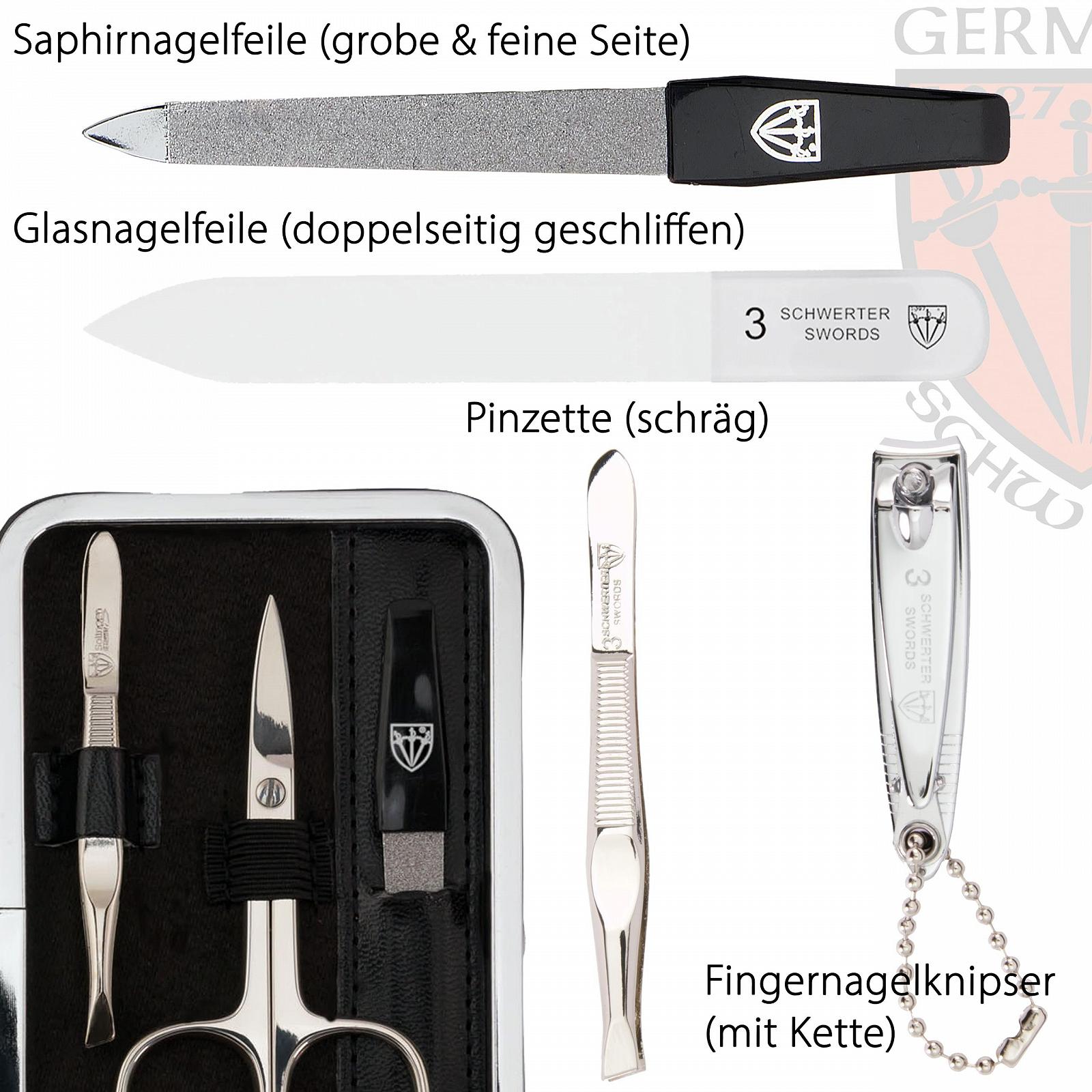 Набір для манікюру Drei Schwerter Genova 7252, фото №3 Набір для манікюру Drei Schwerter Genova 7252, фото №3