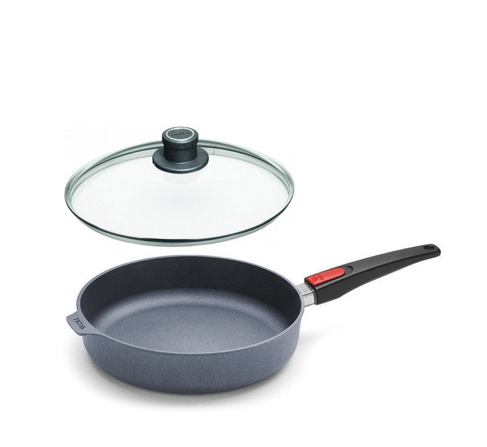 Пательня Woll Diamond Lite Індукційна 32 см з кришкою зі скла, фото №1