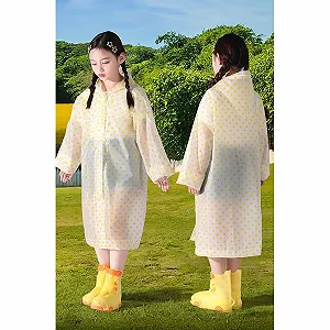 Дождевик Beokeuioe Легкий и многоразовый детский synthetic.ua - Фото 1