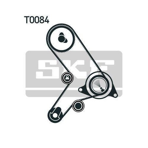 Комплект ременя ГРМ SKF VKMA 02168 для ALFA ROMEO CITROËN FIAT LANCIA, фото №2