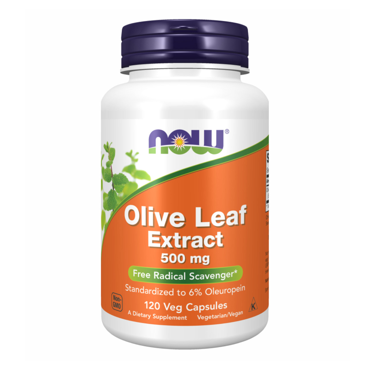 Olive Leaf Extract 500mg 120 vcaps, фото №1