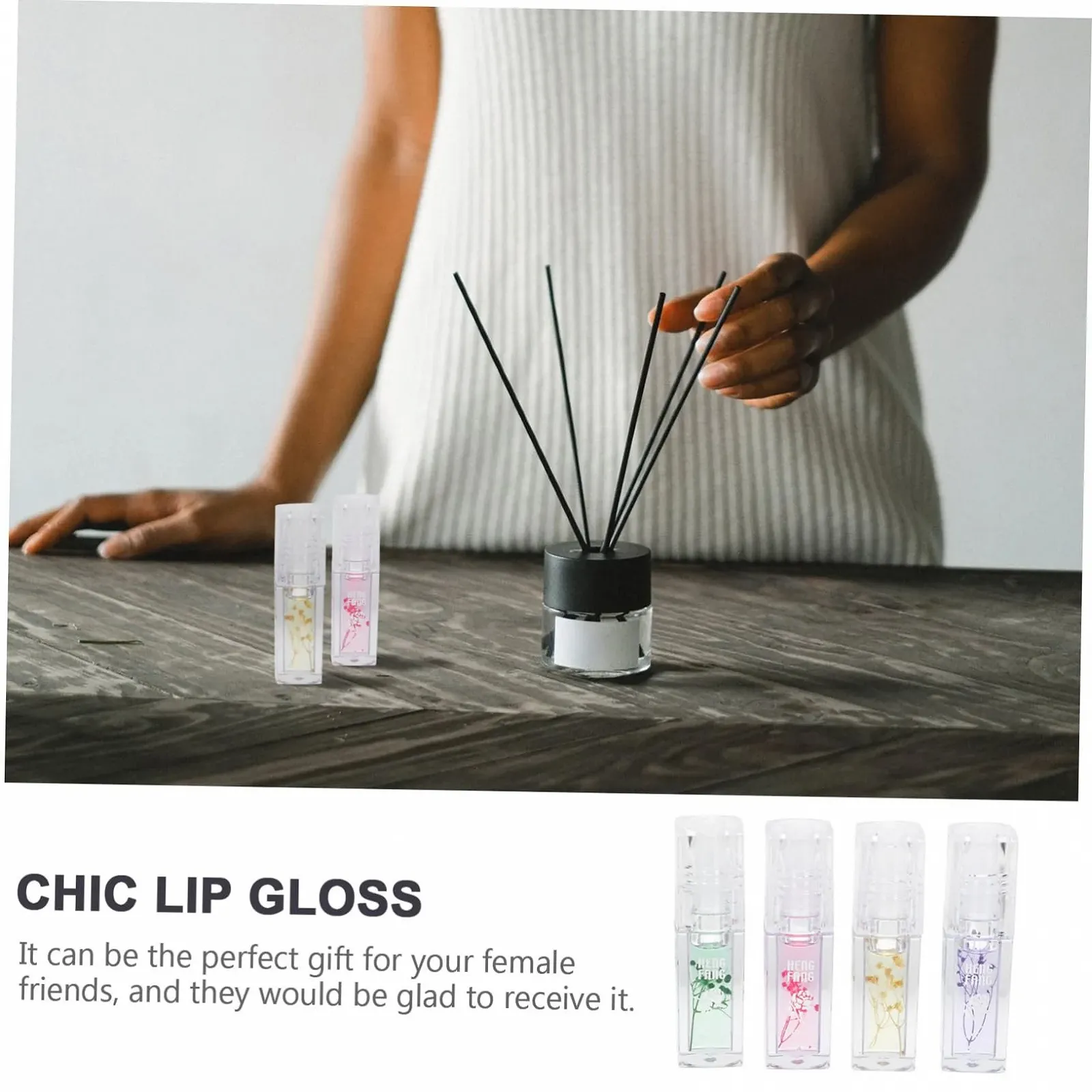 Набір Бальзам для губ Ароматизований Блиск для губ Живильний, фото №2 Набір Бальзам для губ Ароматизований Блиск для губ Живильний, фото №2