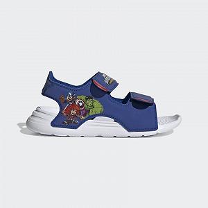 Сандалии Adidas SWIM SANDAL C FY8938 Синий размер 28 - Фото 1