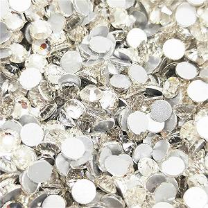 Стразы стекло, размеры SS3~SS20, без термофиксации, для DIY дизайна ногтей - как на фото - ss12, 1440 шт - Фото 1