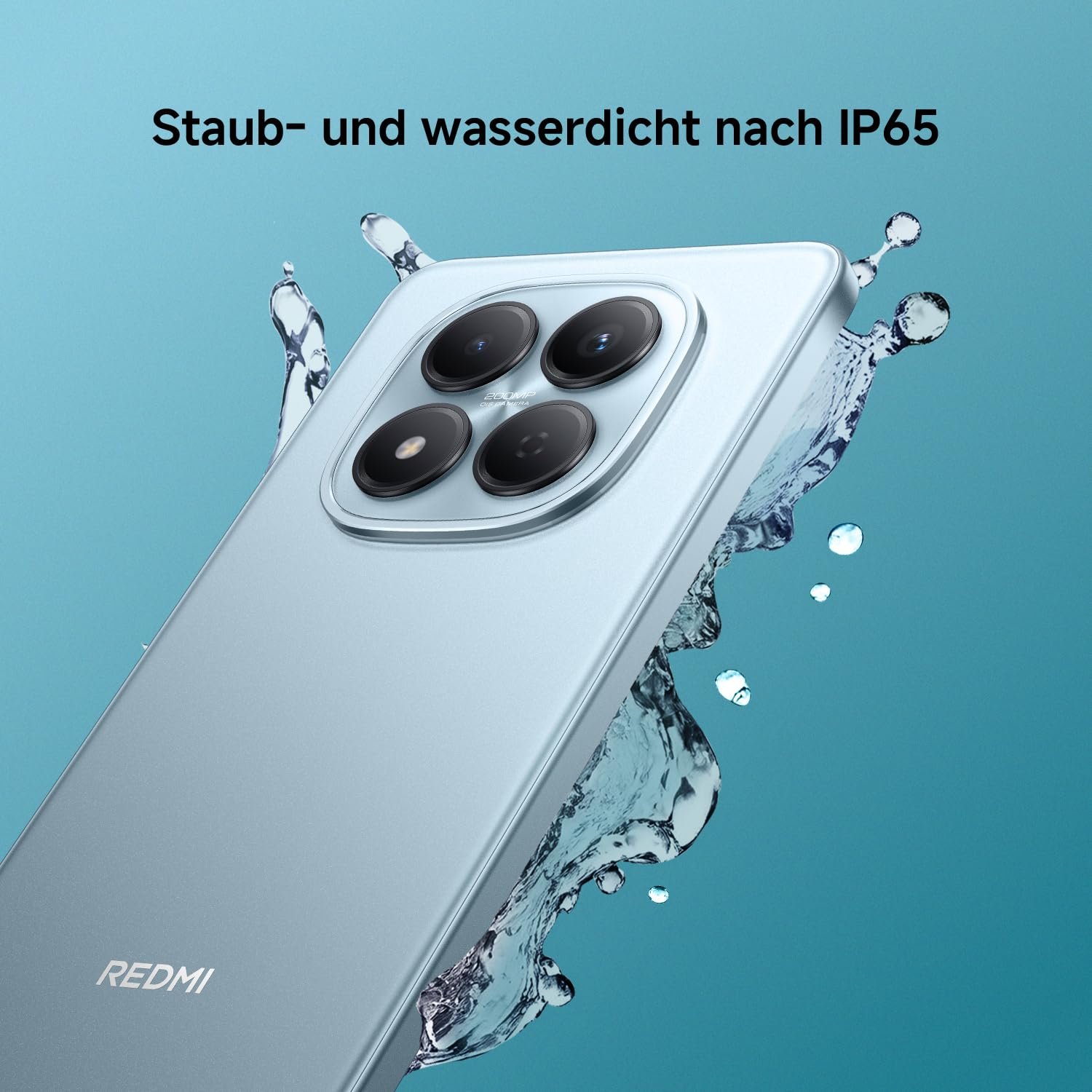 Смартфон XIAOMI Redmi Note 15 Pro 8/256 ГБ 6500 мАч 200 Мп IP65 6.77" FHD+ AMOLED Glacier Blue, фото №12