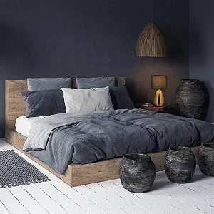 Настільна лампа Relaxdays Modern Touch 34 x 18 см E14 з тканинним абажуром Золота/Темно-зелена synthetic.ua - Фото 1