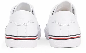 Низкие Кроссовки Tommy Hilfiger Core Corporate Vulcanized Leather synthetic.ua - Фото 1