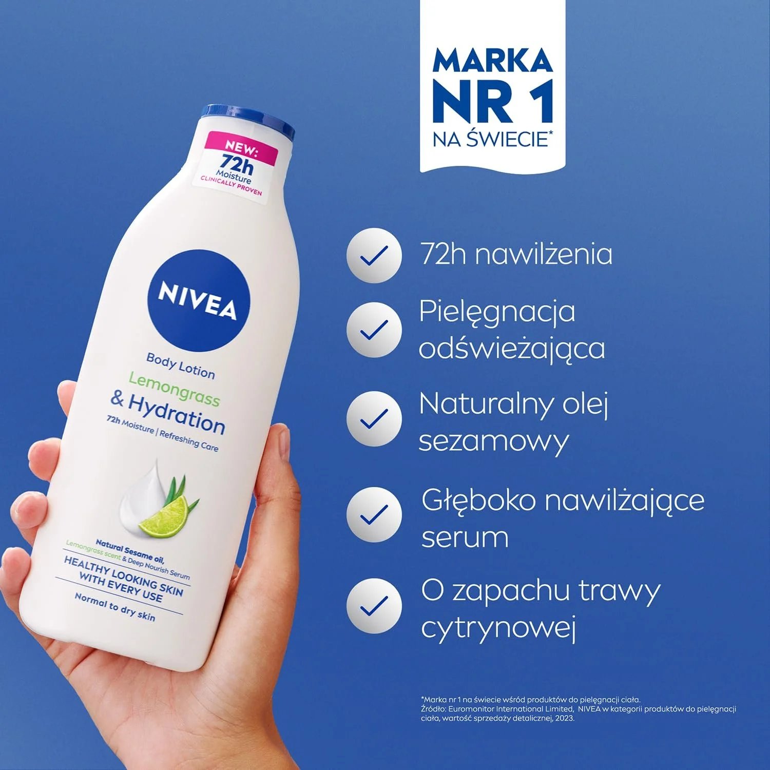 Лосьйон для тіла Nivea зволожуючий для жінок, фото №3