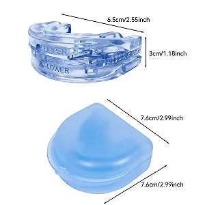 Щипці від хропіння, Регульовані, Проти хропіння та скреготу зубами, Дихаючі, Для кращого сну synthetic.ua - Фото 1