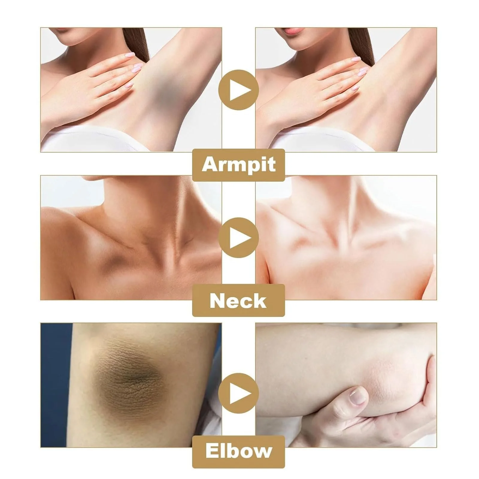 Лосьйон для тіла Зволожуючий, Освітлюючий для сяючої шкіри, Відбілюючий крем-паста для тіла для зволоженої шкіри, фото №3