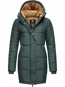 Пальто стеганое Ragwear Relive Long Remake Женское Зимнее - Фото 1