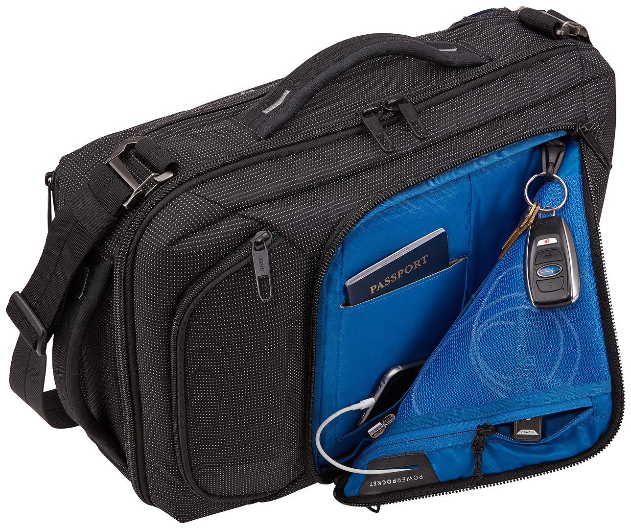 Сумка для ноутбука Thule Crossover 2 Convertible Laptop Bag 15.6" black TH 3203841, фото №6