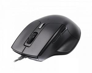Мышь Maxxter Mc-6B01 Black USB - Фото 1