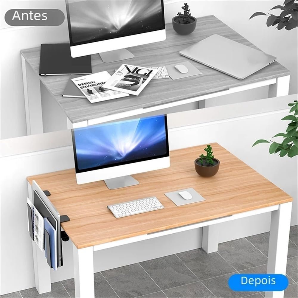 Подставка для ноутбука Настольный держатель без сверления Компактный органайзер, фото №3 Подставка для ноутбука Настольный держатель без сверления Компактный органайзер, фото №3