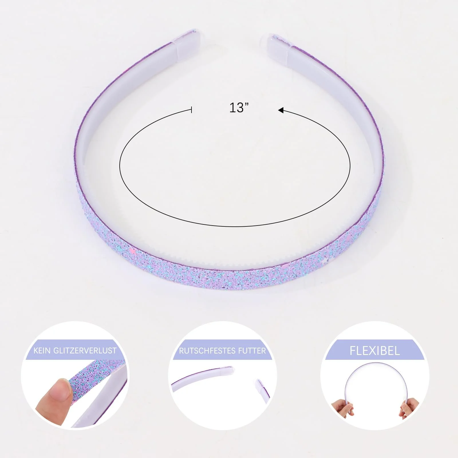 Обруч для волос Блестящий, фото №3 Обруч для волос Блестящий, фото №3