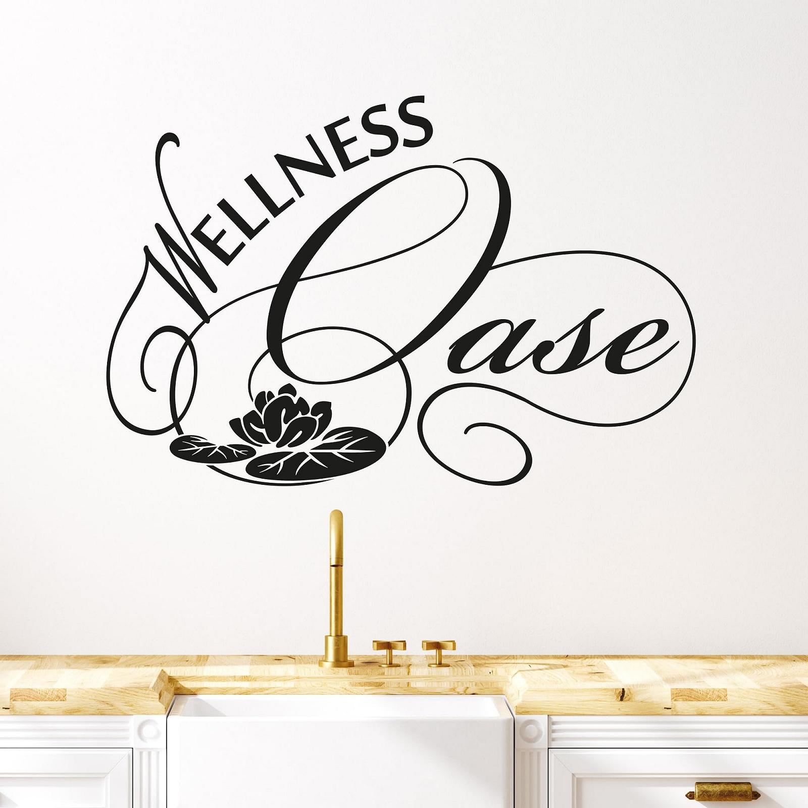 Наклейка на стіну GRAZDesign Wellness Oasis 75 x 50 см Сірий, фото №1