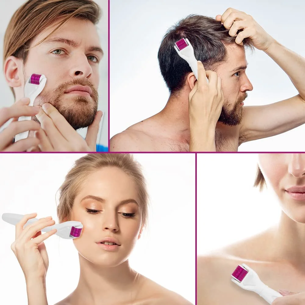 Ролер Derma LOPHE 6-в-1 Мікроголковий для тіла та обличчя для догляду за шкірою, фото №9