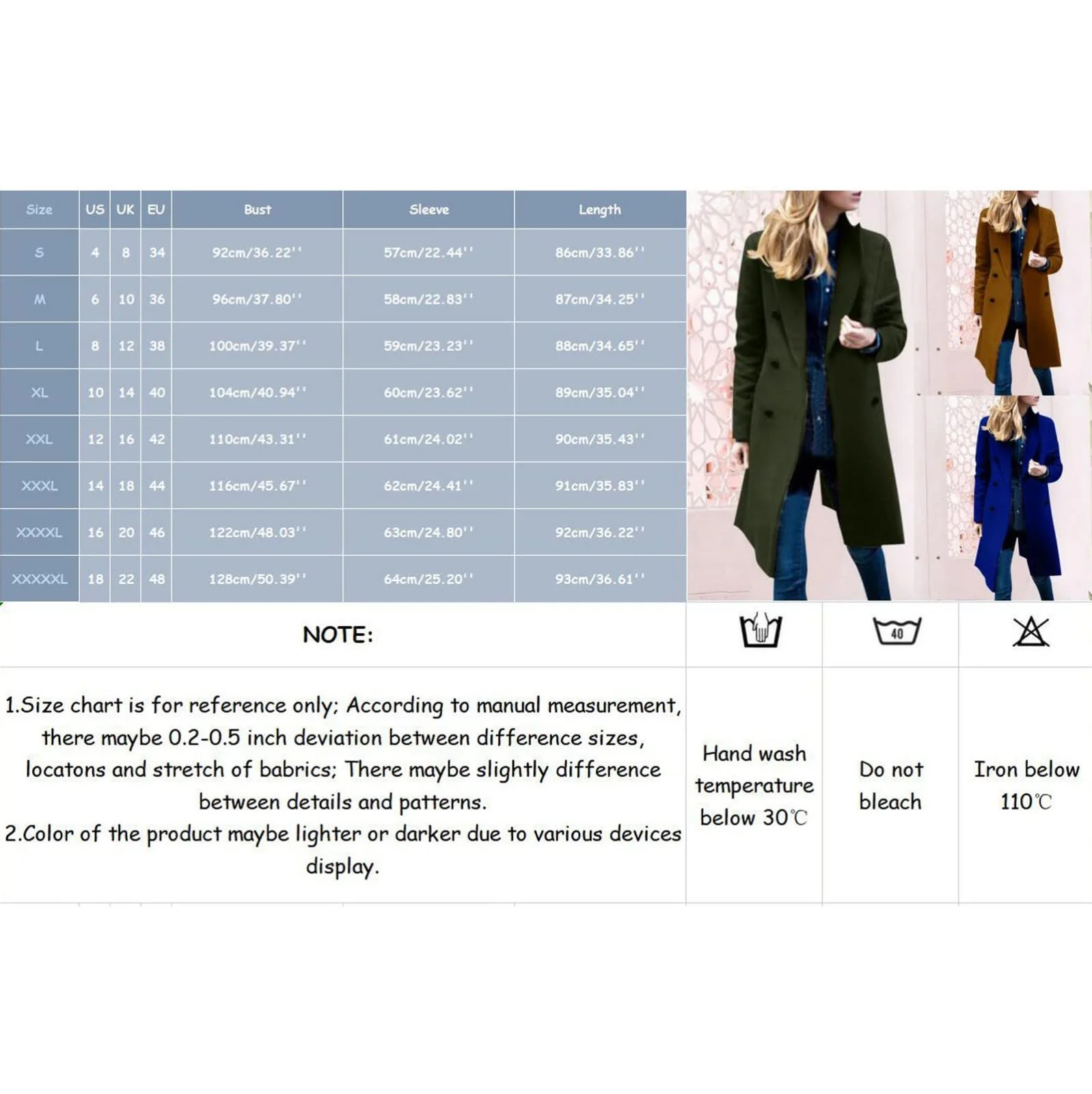 Женское зимнее длинное элегантное шерстяное, фото №3 Женское зимнее длинное элегантное шерстяное, фото №3