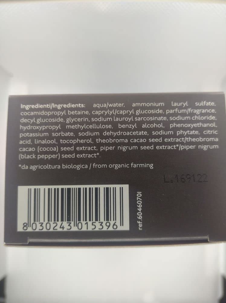 Гель-шампунь для душу Nature's Pepe Fondente Стимулюючий Чорний перець та Какао 200 мл, фото №7 Гель-шампунь для душу Nature's Pepe Fondente Стимулюючий Чорний перець та Какао 200 мл, фото №7