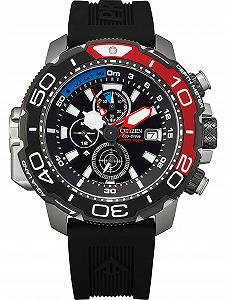 Годинник Citizen Promaster Marine Хронограф Eco-Drive для чоловіків з еластичним ремінцем - Фото 1
