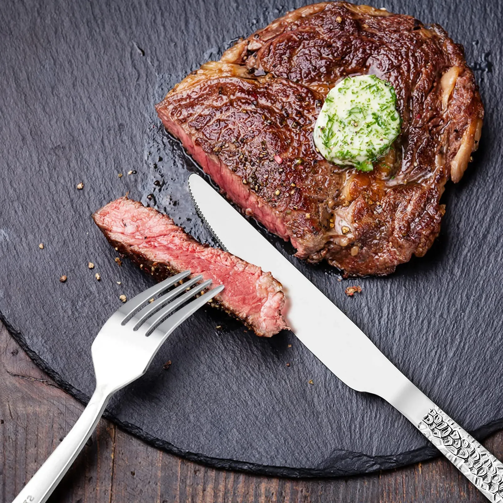 Набір столових приборів Herogo, 16 предметів, з нержавіючої сталі для 4 осіб, срібний, фото №5 Набір столових приборів Herogo, 16 предметів, з нержавіючої сталі для 4 осіб, срібний, фото №5