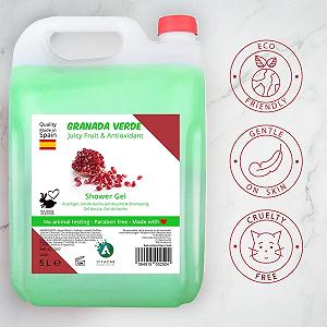 Гель для душу Pomegranate 5 л Каністра pH-нейтральний synthetic.ua - Фото 1