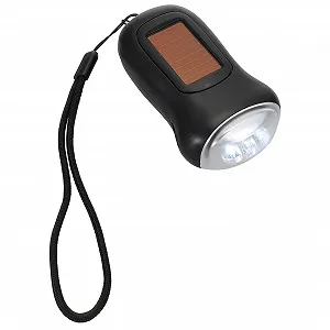 Аварийный фонарик OSALADI с ручным кривошипом и солнечной батареей, компактный ночник для дома, офиса, автомобиля - Фото 1