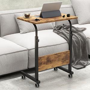 Столик для ноутбука SogesHome с регулируемой высотой, на колёсиках synthetic.ua - Фото 1