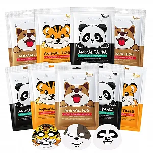 Набор детских масок для лица 9 шт. Маска для лица детская Регулирование жирности, увлажнение и питание - Фото 1