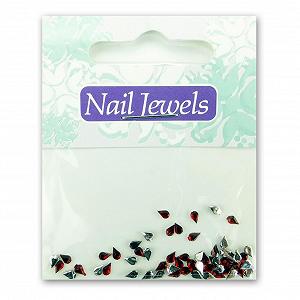 Капли со стразами Акрил EigenArt Красный - Фото 1