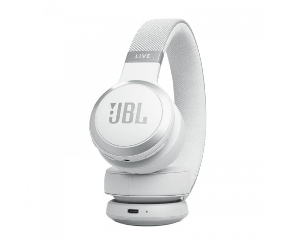 Bluetooth-гарнітура JBL Live 670NC White JBLLIVE670NCWHT, фото №7