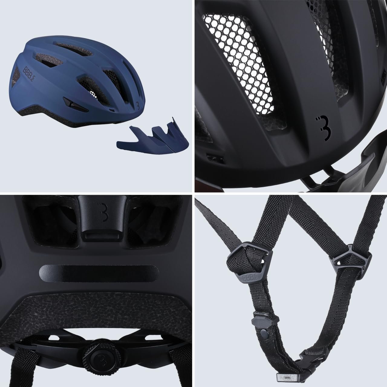 Шлем велосипедный BBB Condor 2.0 BHE-173T с козырьком + дорожная сумка, фото №6