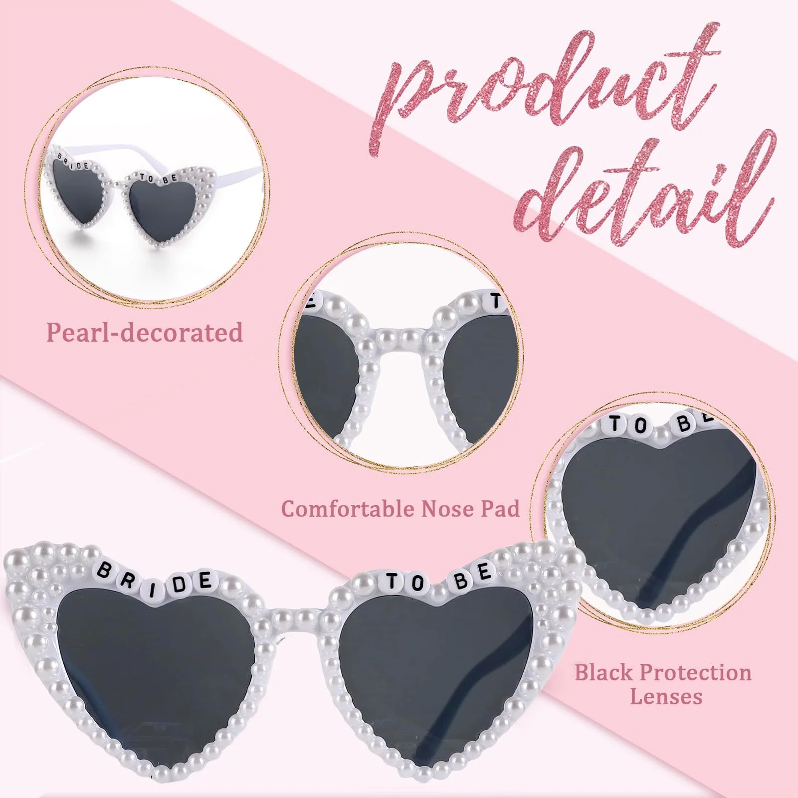 Солнцезащитные очки Calkkrer для девичника, фото №3